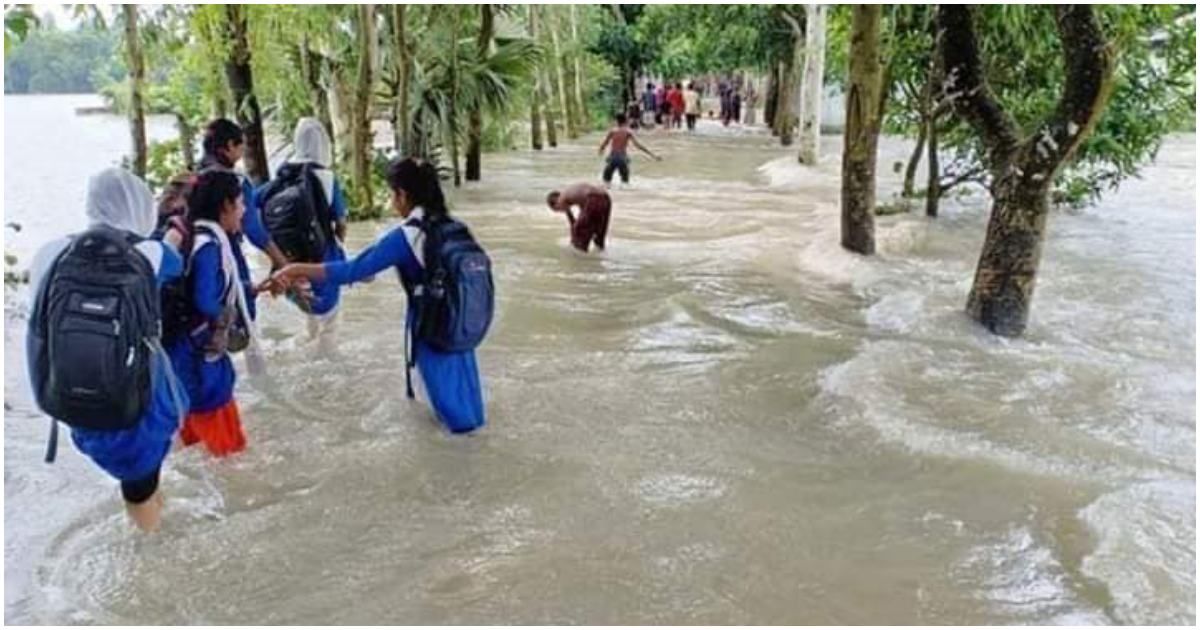 প্লাবিত-নোয়াখালী-পানিবন্দি-লাখো-মানুষ- 
