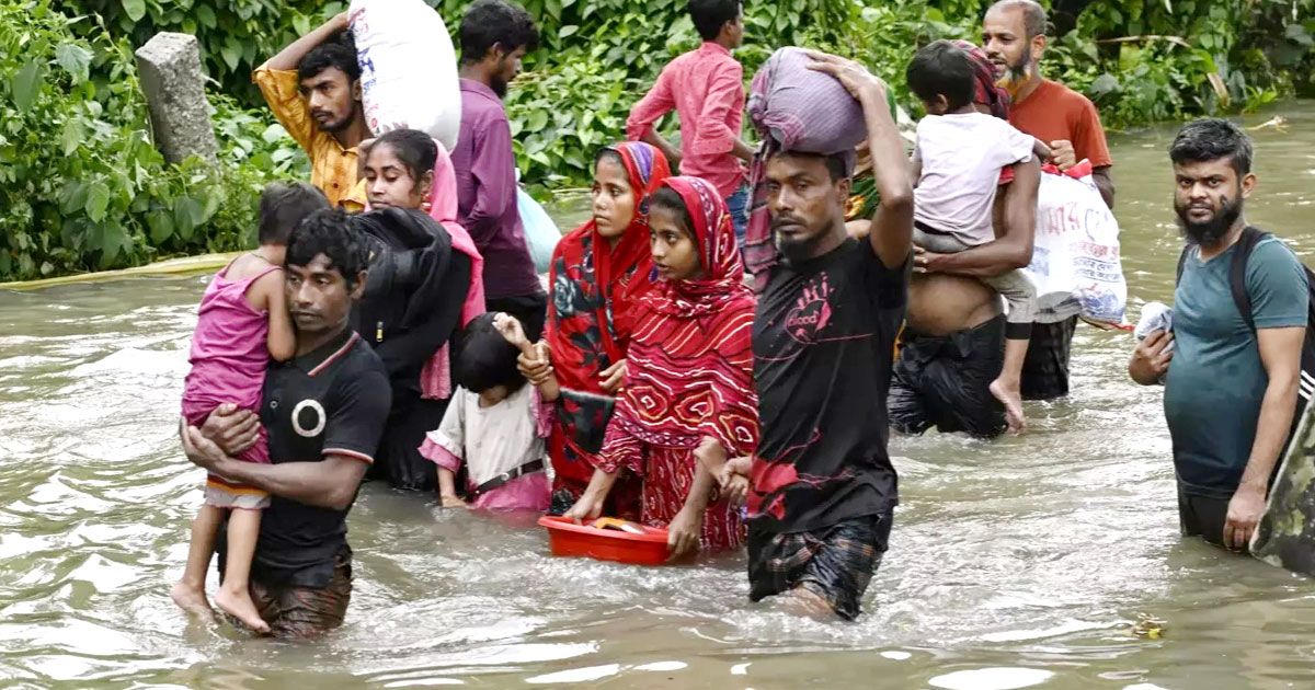 বন্যায়-প্রাণহানি-বেড়ে-২৩-ক্ষতিগ্রস্ত-৫৭-লক্ষাধিক-মানুষ