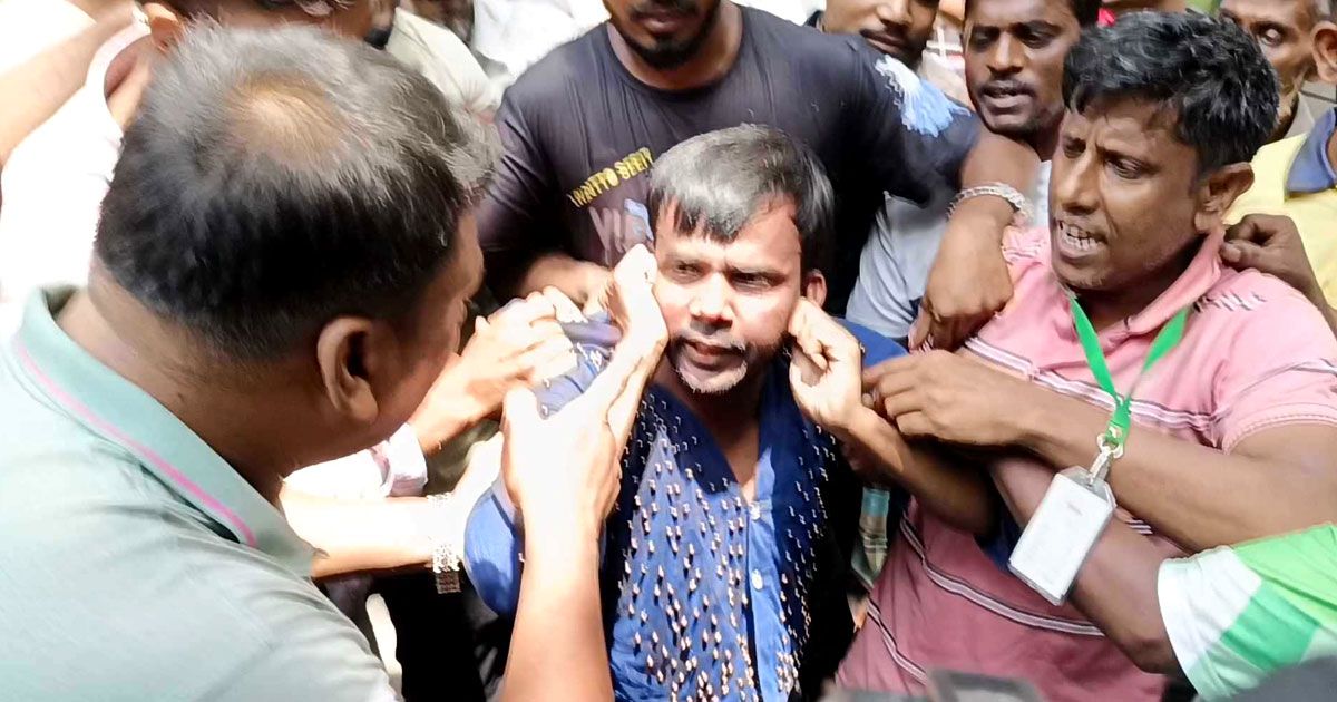 আদালত চত্বরে হিরো আলমকে মারধর