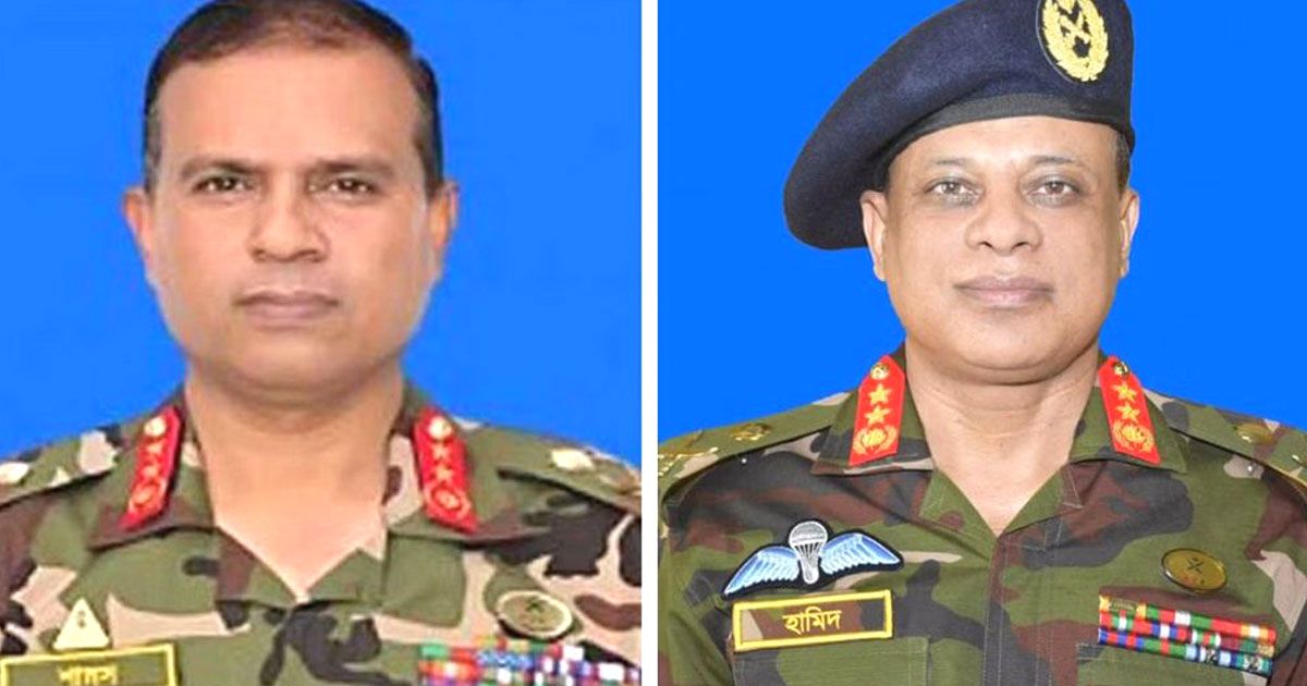 লে-জেনারেল-তাবরেজ-ও-মেজর-জেনারেল-হামিদুলকে-বাধ্যতামূলক-অবসর