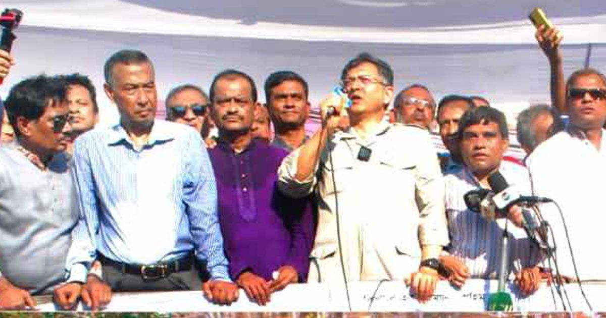 নির্বাচিত সরকার প্রতিষ্ঠা না হওয়া পর্যন্ত আন্দোলন: সালাহউদ্দিন