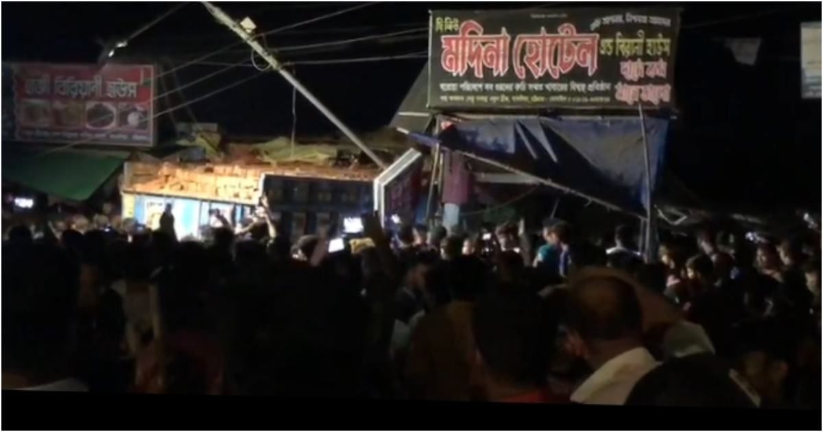চট্টগ্রামে-ইটভর্তি-ট্রাক-দোকানে-দুজন-নিহত-আহত-১১