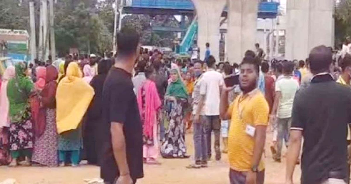 শ্রমিক-অসন্তোষ-আশুলিয়ায়-শনিবারও-বন্ধ-২২-কারখানা