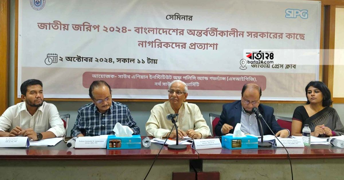 অন্তর্বর্তী সরকার সর্বোচ্চ দু’বছরের পক্ষে ৫৩ শতাংশ ভোটার