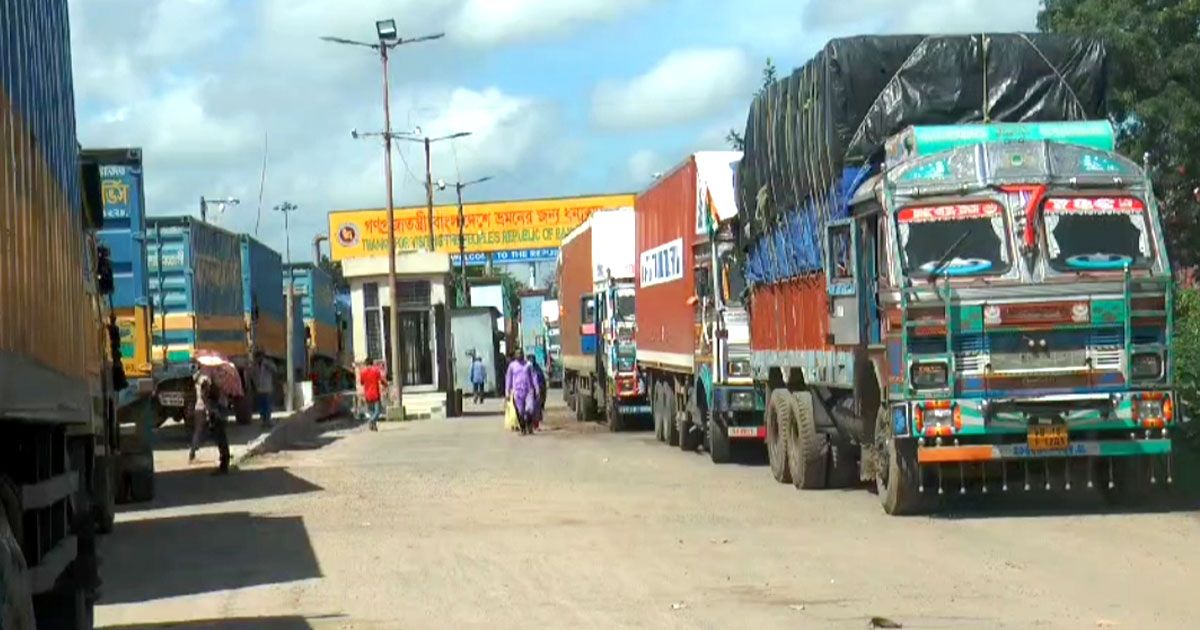 বেনাপোল-দিয়ে-টানা-পাঁচদিন-পর-আমদানি-রপ্তানি-শুরু