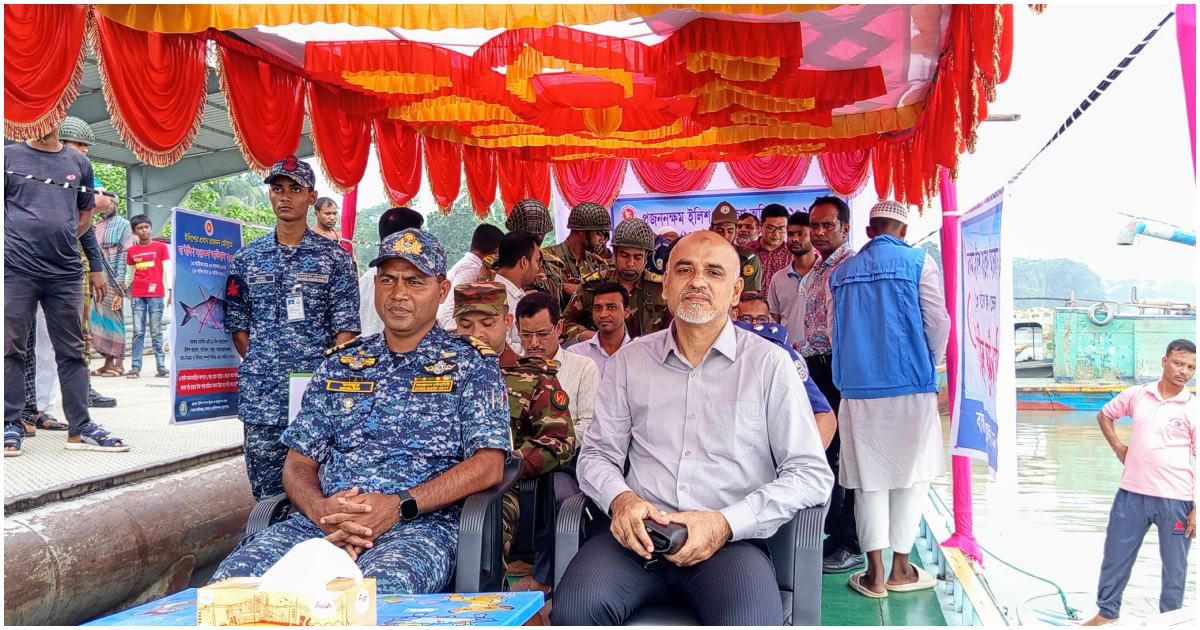 মা ইলিশ সংরক্ষণে পিরোজপুরে অভিযান