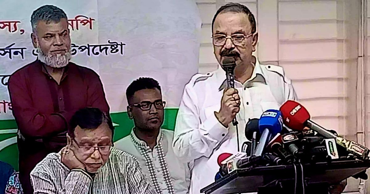 যৌক্তিক সময়ের মধ্যে নির্বাচন না হলে বিএনপি বসে থাকবে না: গয়েশ্বর