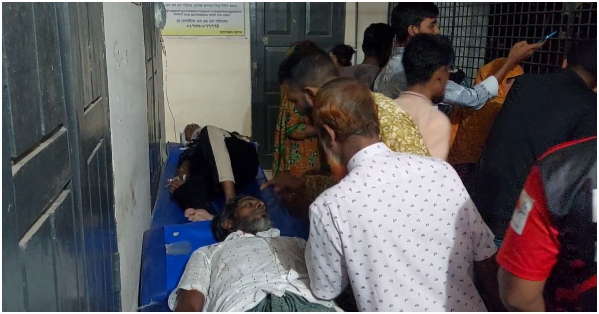 নাটোরে যুবলীগের হামলায় ছাত্রদল নেতাসহ আহত ১১