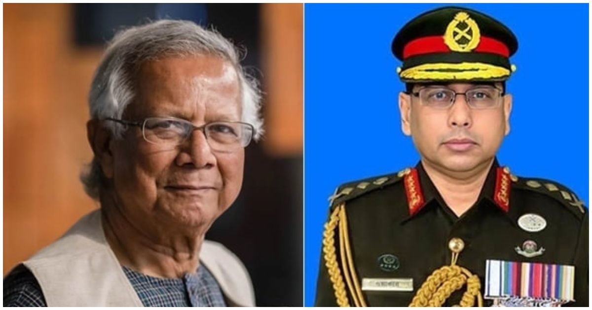 প্রধান উপদেষ্টার সঙ্গে সেনাপ্রধানের সাক্ষাৎ
