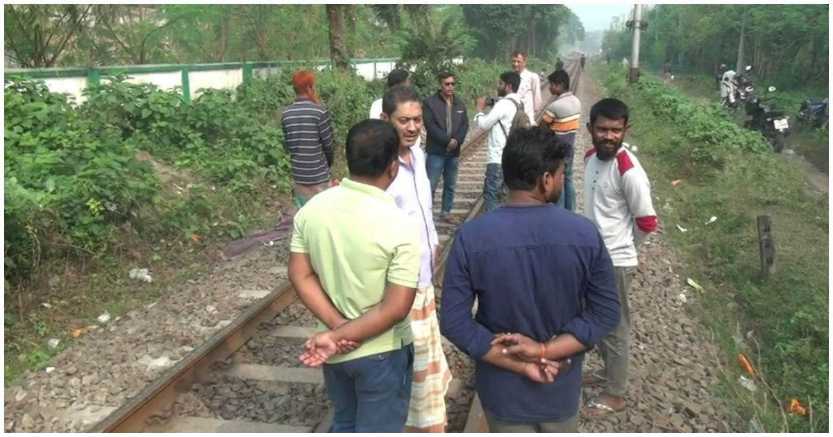 ট্রেনের ধাক্কায় কৃষক নিহত