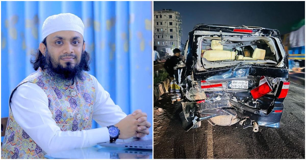 সড়ক দুর্ঘটনায় আহত ইসলামি বক্তা সাইফুল্লাহ