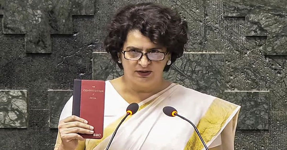 লোকসভার-সদস্য-হিসেবে-শপথ-নিলেন-প্রিয়াঙ্কা