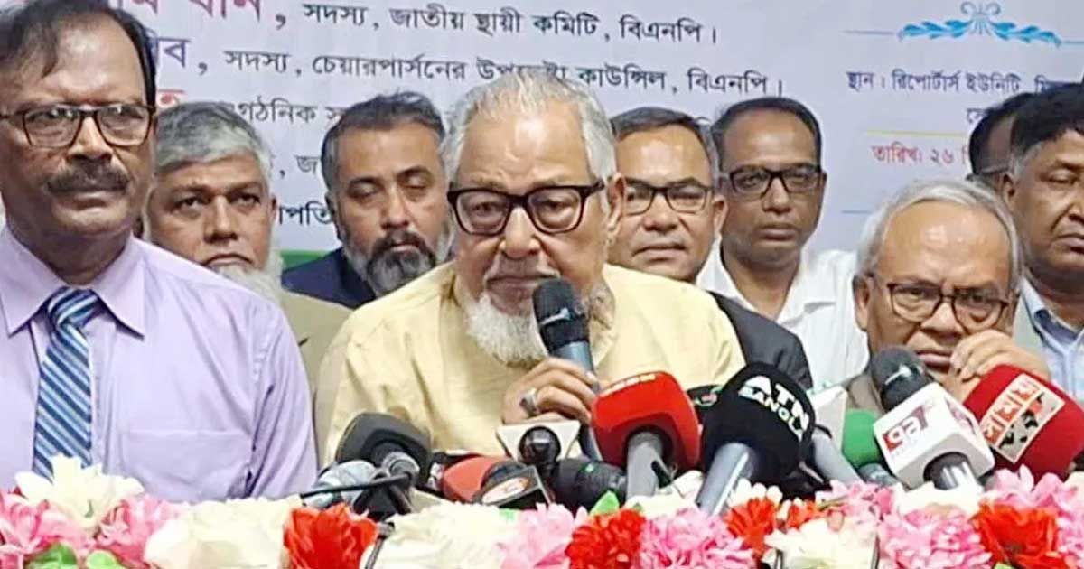 উপদেষ্টারা আমাদের প্রতিপক্ষ হওয়ার যোগ্যও নন: নজরুল ইসলাম