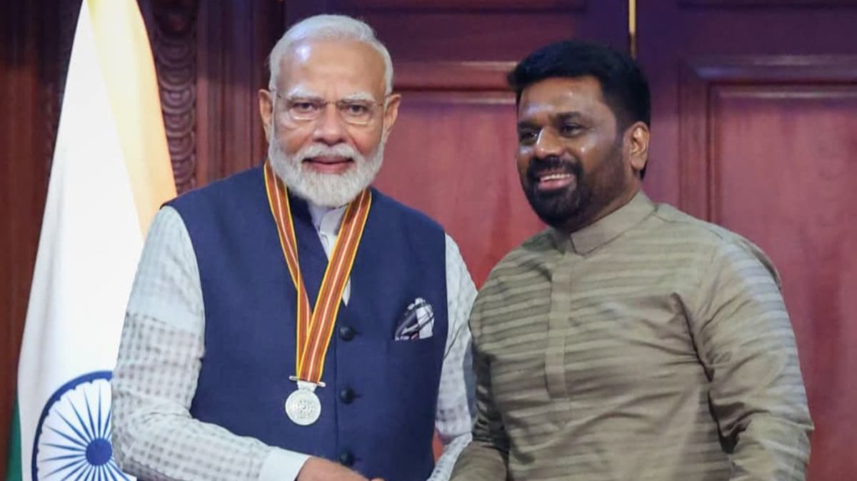 নরেন্দ্র মোদিকে সর্বোচ্চ বেসামরিক পদকে ভূষিত করল শ্রীলঙ্কা