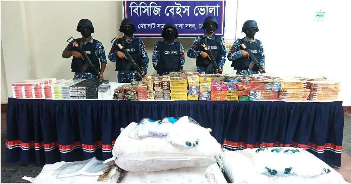 In-Bhola-Coward-van-the-Coast-Guard-searched-illegal-goods-worth-Tk-1-crore