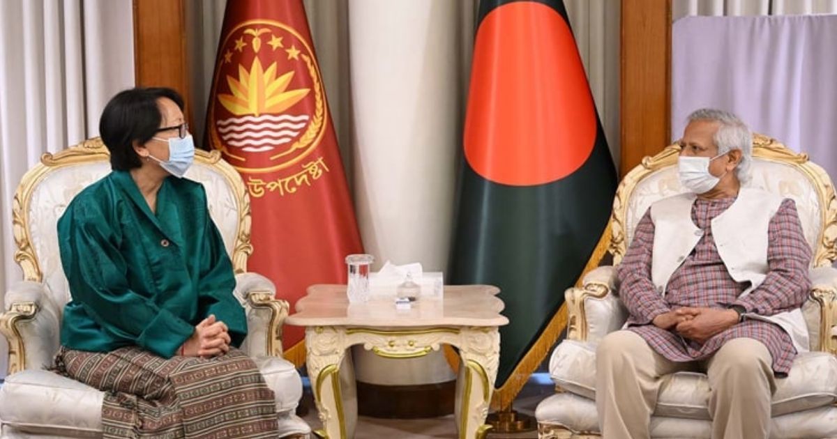 প্রধান উপদেষ্টার সঙ্গে ভুটানের নবনিযুক্ত রাষ্ট্রদূতের সাক্ষাৎ