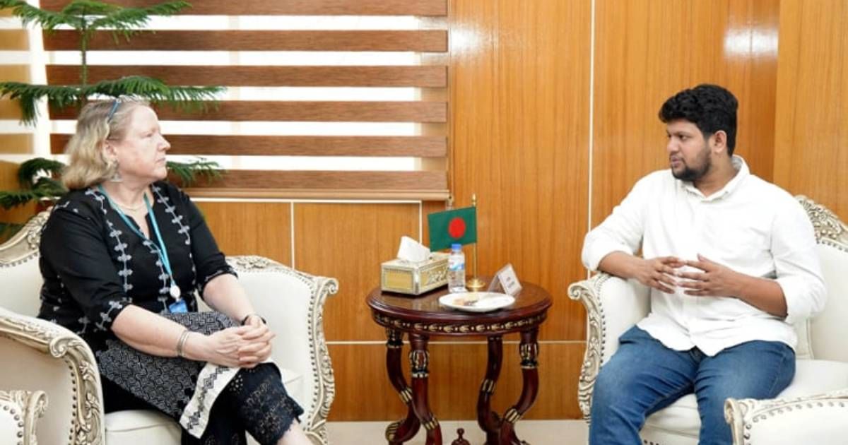 Meeting-UNESCO-Bangladesh-Representative-with-Information-Advisor