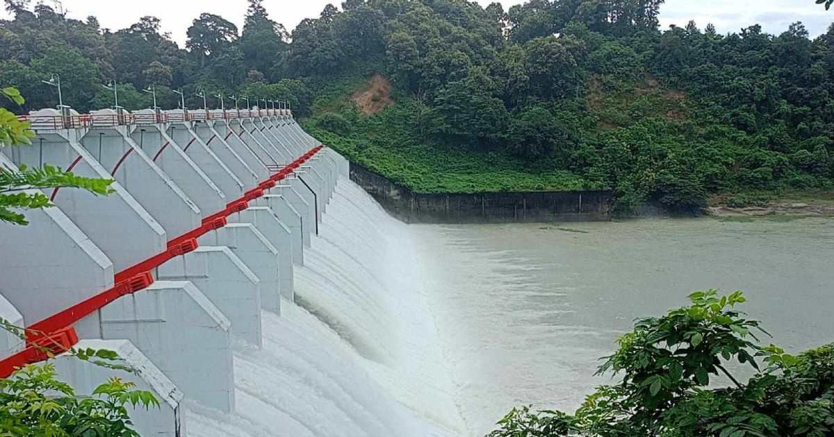 কাপ্তাই পানি বিদ্যুৎ কেন্দ্রের ৫টি ইউনিট একসঙ্গে চালু