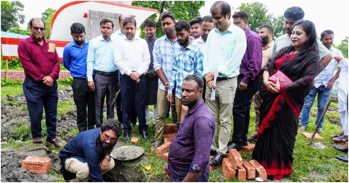 শেরপুরে ‘জুলাই শহিদ স্মৃতিস্তম্ভ’ নির্মাণ কাজের উদ্বোধন