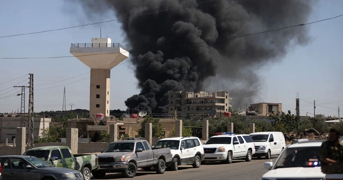 Israels-attack-on-the-Syrian-military-headquarters-this-time