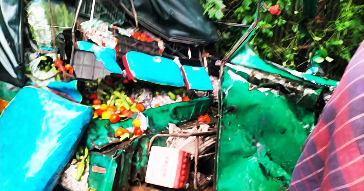 CNG-truck-was-killed-in-a-collision-with-CNG-truck-on-Companyganj-Nabinagar-road