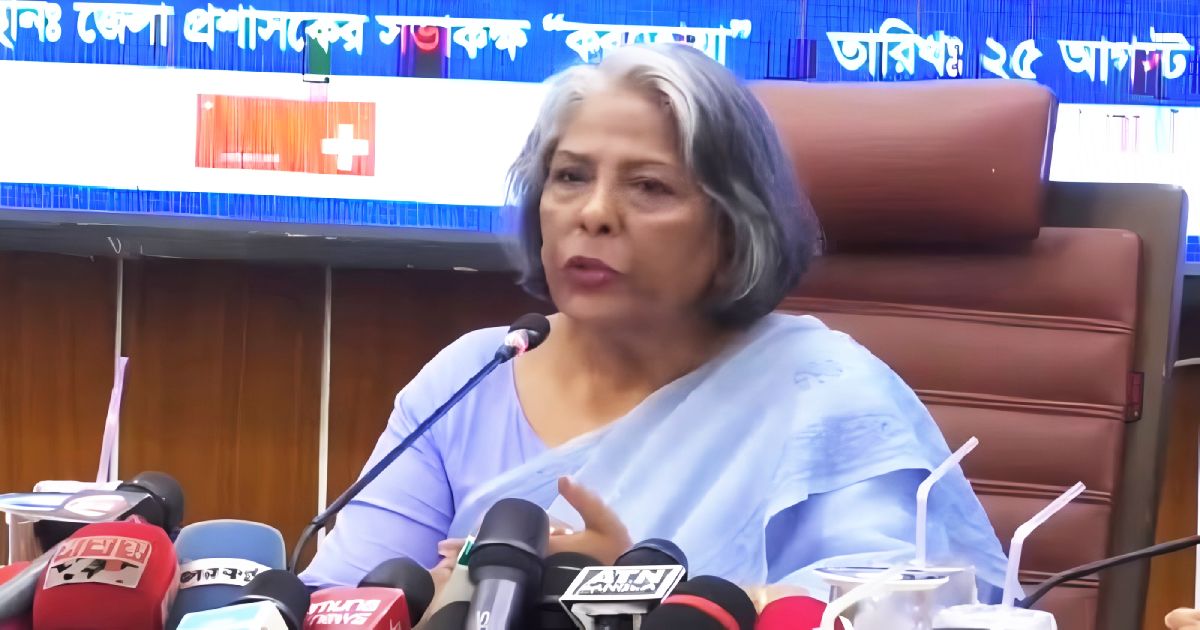 অন্তর্বর্তী সরকারের এক বছরের কঠোর পরিশ্রম ও সমন্বিত প্রচেষ্টায় দেশের অর্থনীতি স্থিতিশীলতার পথে ফিরে এসেছে: উপদেষ্টা শারমীন এস মুরশিদ