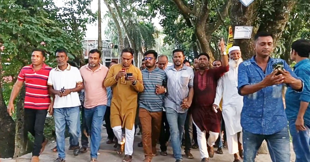 Protests-in-Ashtagram-in-protest-of-conspiracy-against-Fazlur-Rahman