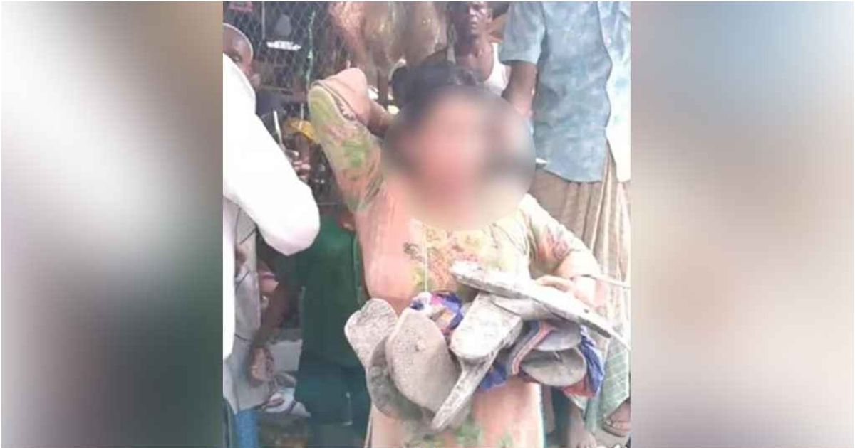 Bhola-has-been-detained-by-women-to-publicly-read-the-shoe-garland