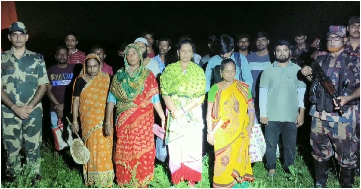 BSF-has-returned-to-Meherpur-through-a-flag-meeting