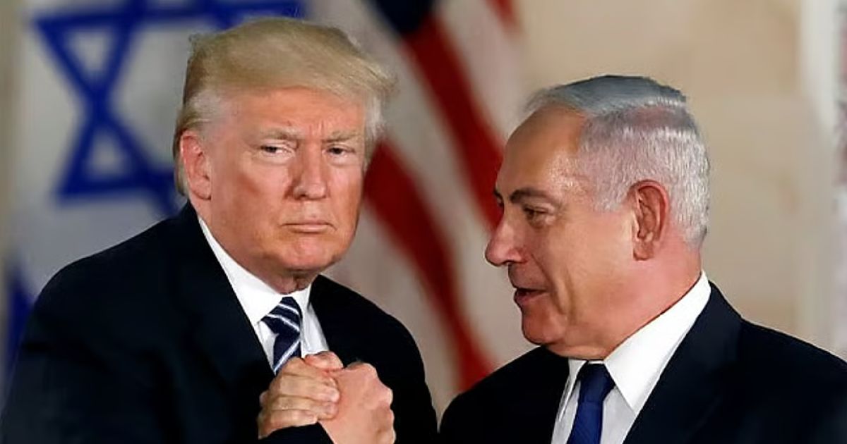 Trump-Netanyahu-positively-towards-Hamas