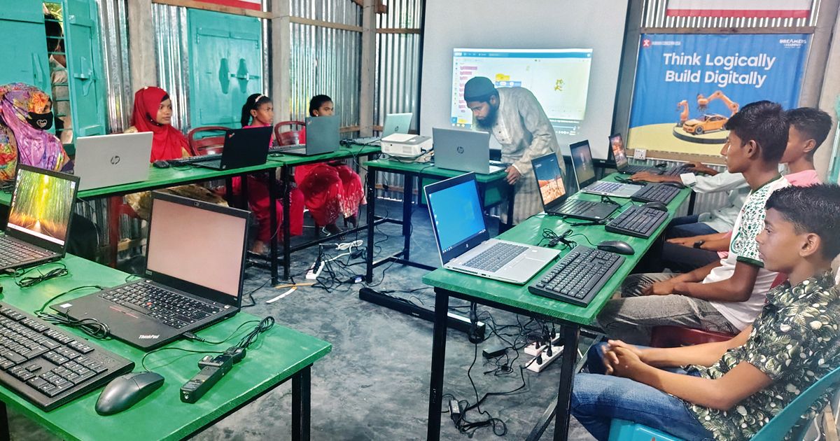 Coding-will-learn-the-neglected-students-of-Jamuna-Char