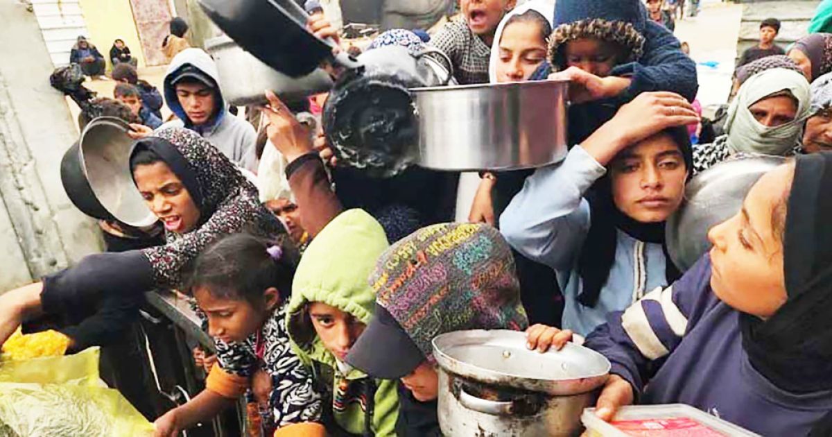 মারাত্মক পুষ্টিহীনতায় ভুগছে ৫৫ হাজার ফিলিস্তিনি শিশু