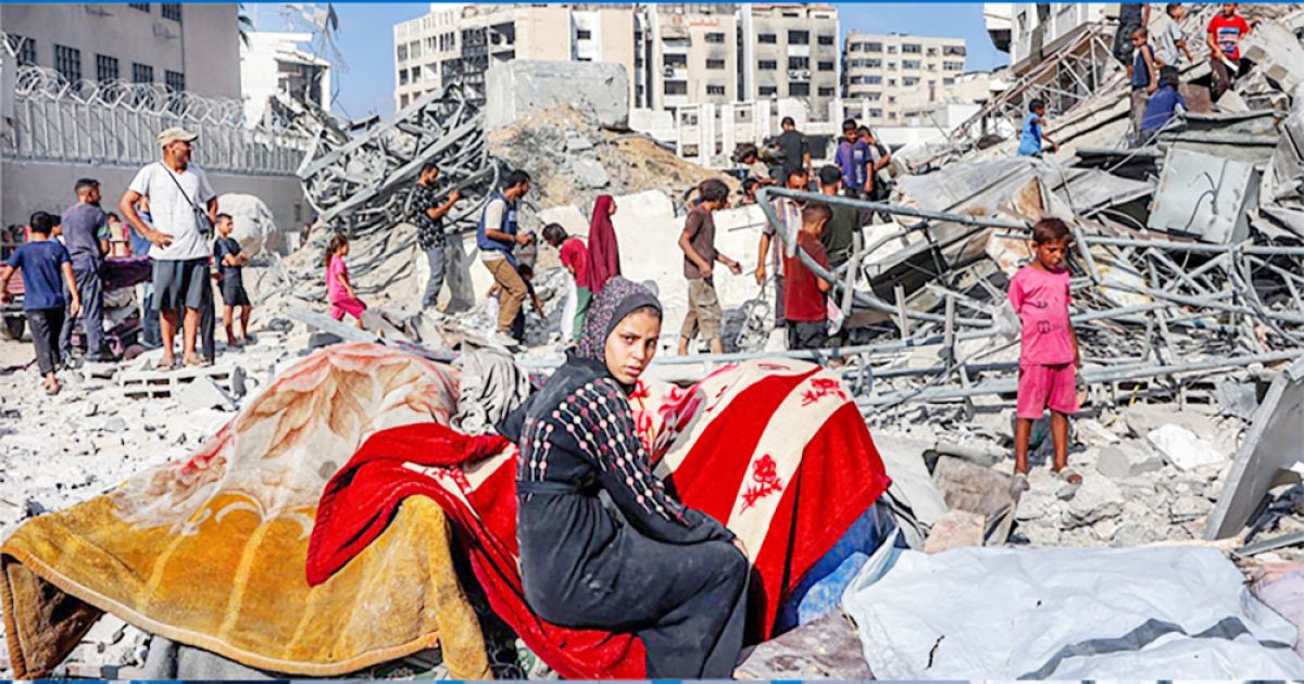 More-than-5-percent-of-the-buildings-were-destroyed-or-damaged-in-Gaza