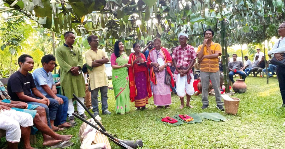 Wangala-festival-is-celebrated-in-Madhupur-a-family-tradition-of-the-Garo-community