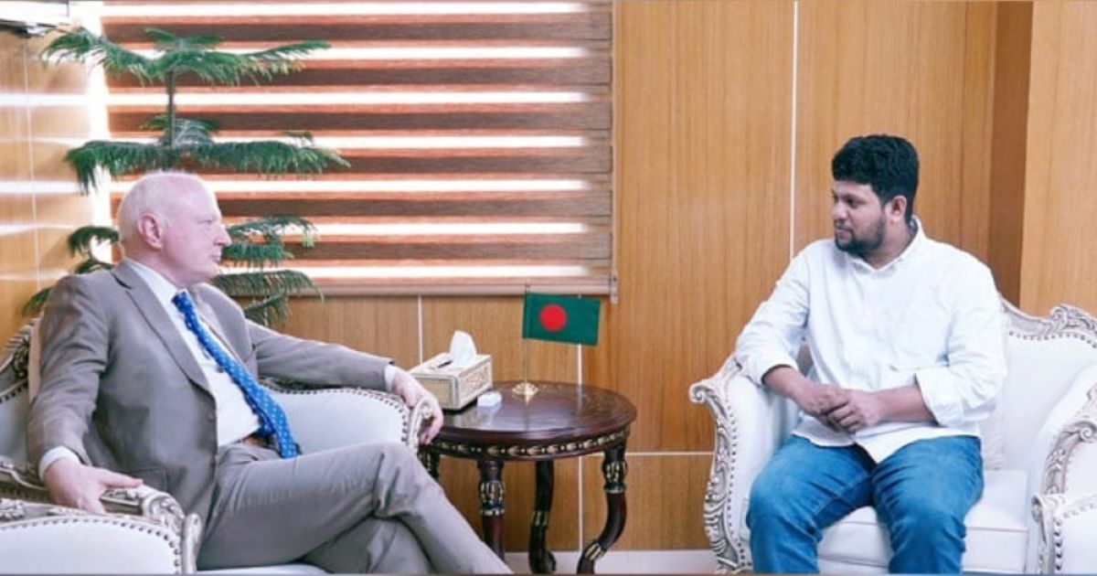 German-Ambassador-meeting-with-Information-Adviser-Mahfuz-Alam