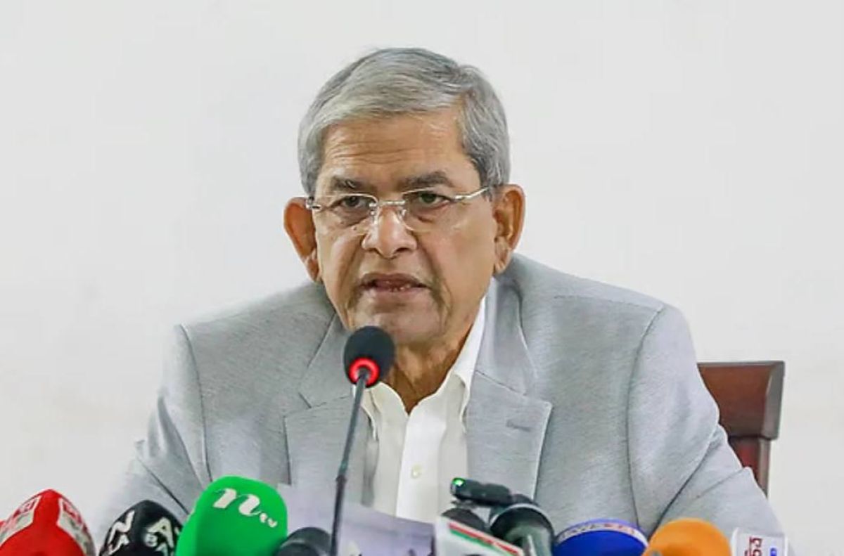 কোন কোন রাজনৈতিক দল টালবাহানা করে নির্বাচন পেছানোর চেষ্টা করছে: মির্জা ফখরুল