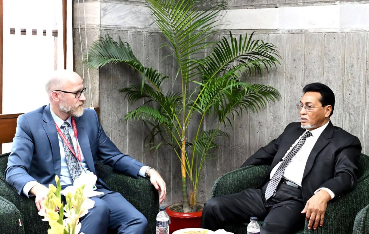 Courtesy-meeting-with-Chief-Whip-by-Stewart-James-Political-Officer-of-the-American-Embassy