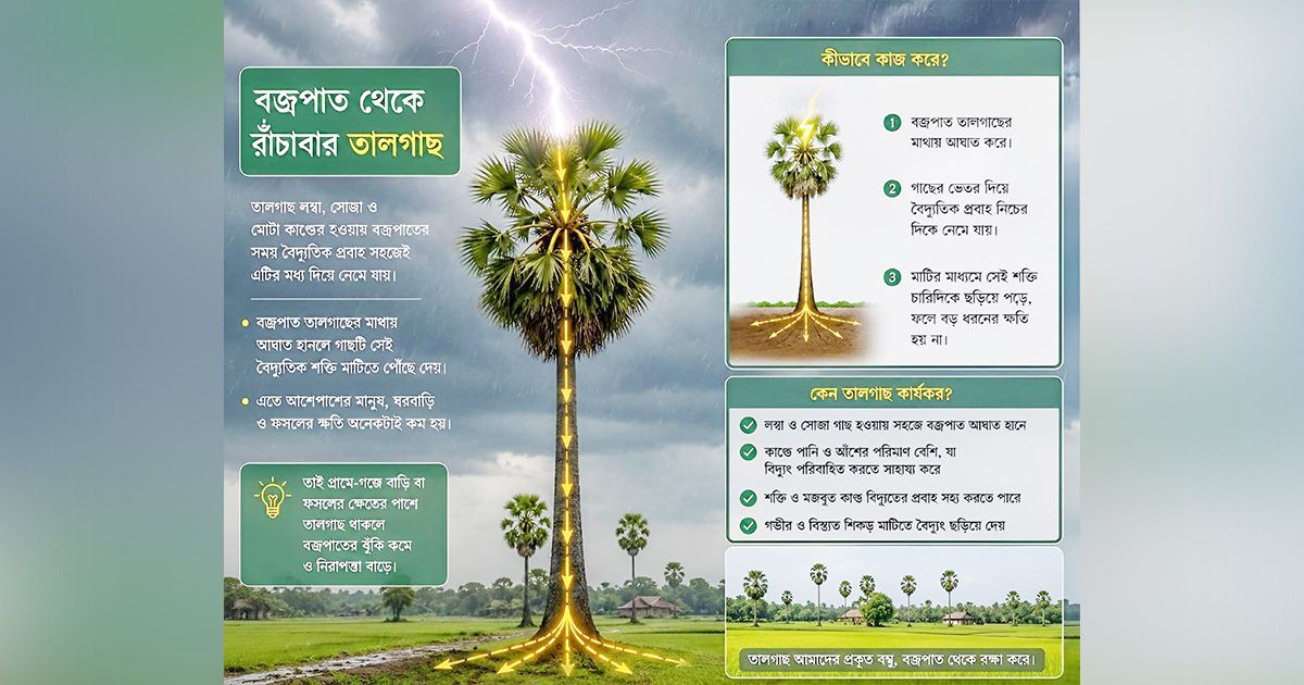Palm-trees-to-protect-from-lightning
