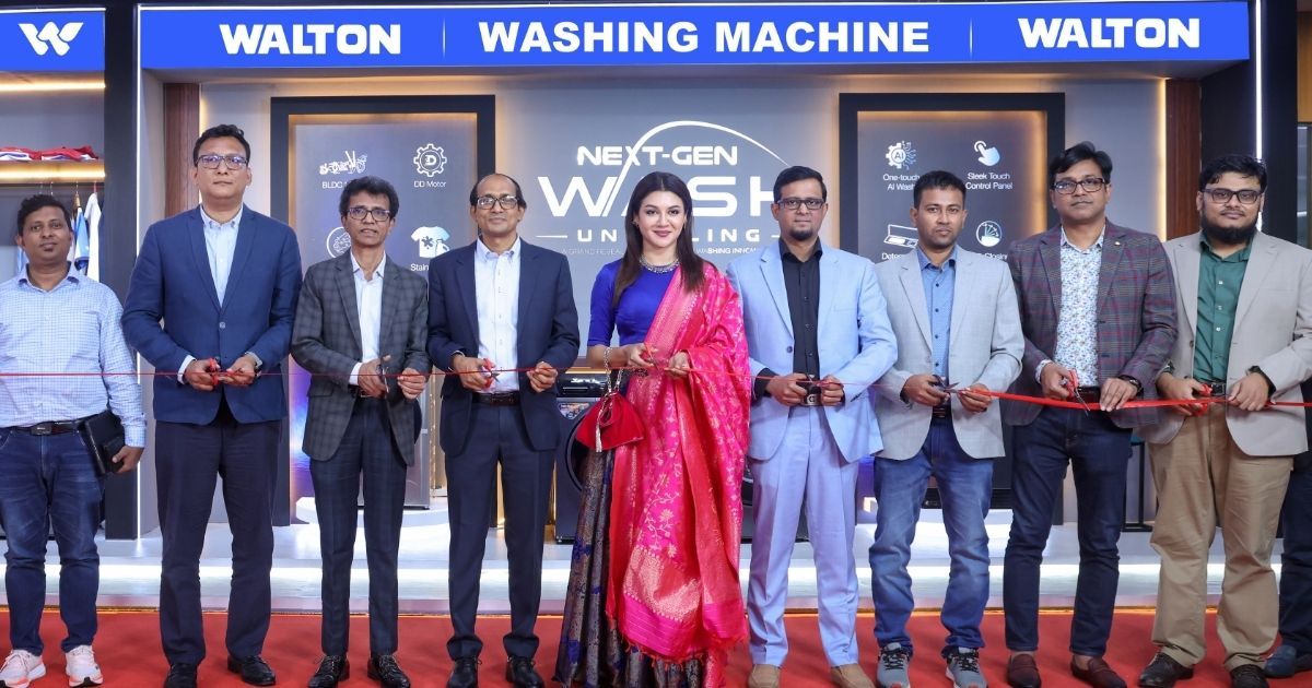  ওয়ালটনের এআই সমৃদ্ধ নতুন ৪ মডেলের ওয়াশিং মেশিন উন্মোচন
