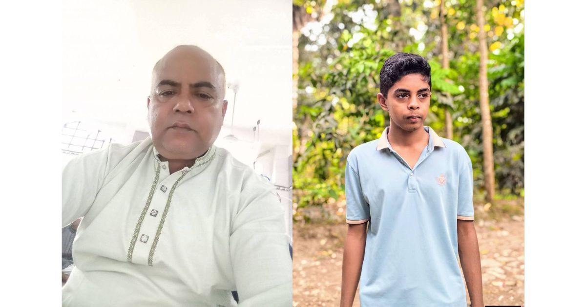 ফেনীতে বোনের বাড়ি থেকে ফেরার পথে বাস চাপায় ঝরল বাবা-ছেলের প্রাণ