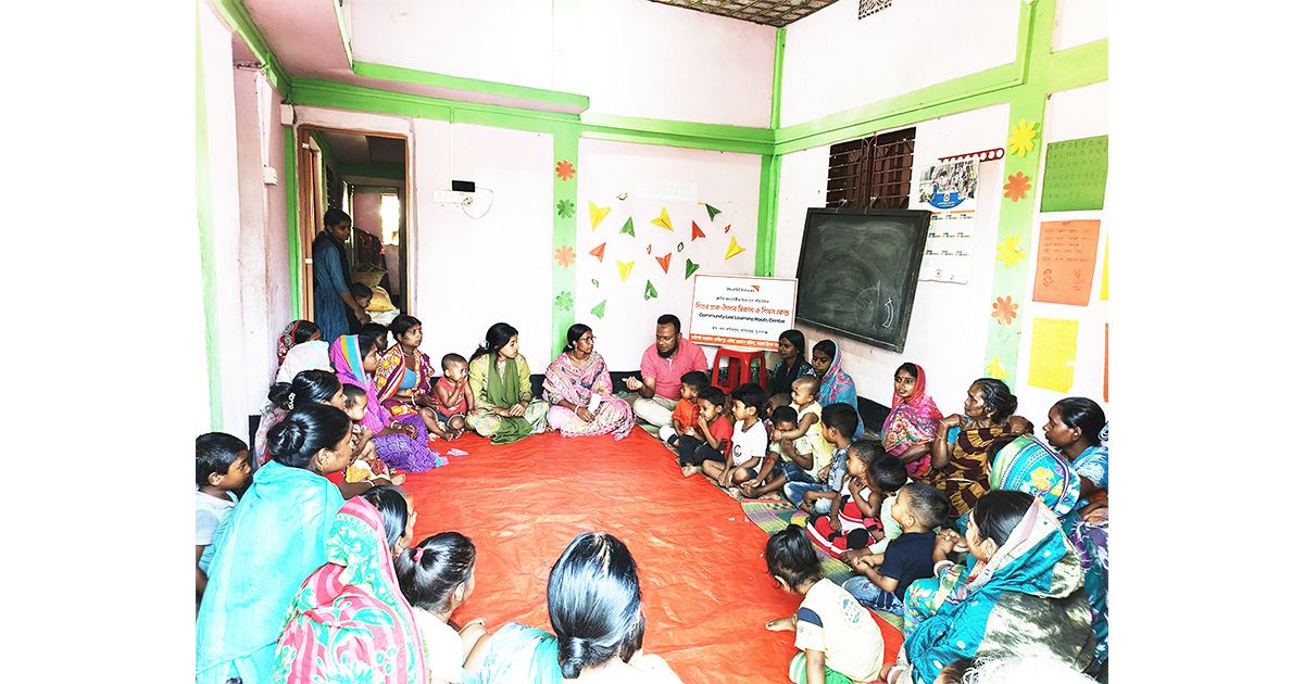 তাহিরপুরে ওয়ার্ল্ড ভিশনের উদ্যোগে ৬ শিশু বিকাশ কেন্দ্র চালু
