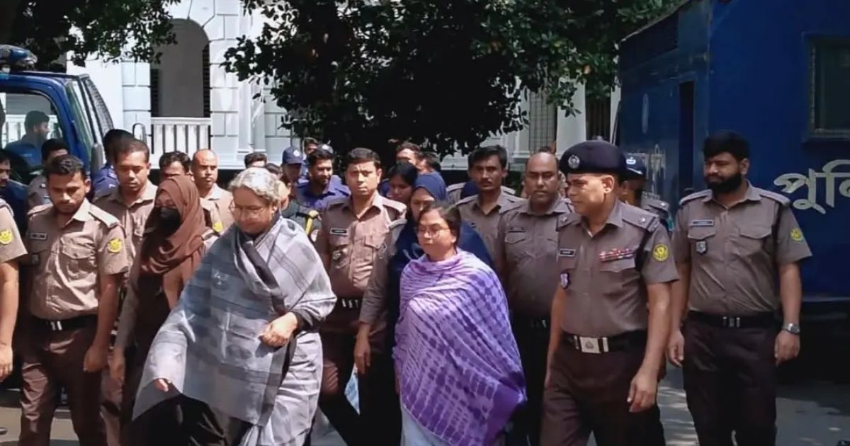 শাপলা চত্বরে হত্যাযজ্ঞ: দীপু মনি-রুপা-মোজাম্মেল বাবুকে আনা হলো ট্রাইব্যুনালে