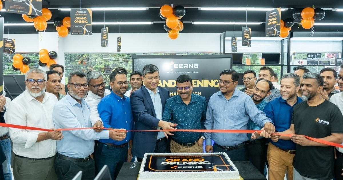 বনানীতে এরনা লিমিটেডের প্রিমিয়াম টেক শোরুম উদ্বোধন