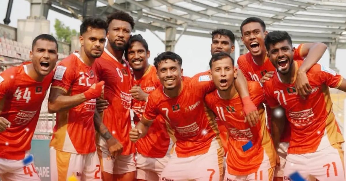 সব বাধা পেরিয়ে ষষ্ঠ শিরোপা: লিগ পুনরুদ্ধার করল বসুন্ধরা কিংস
