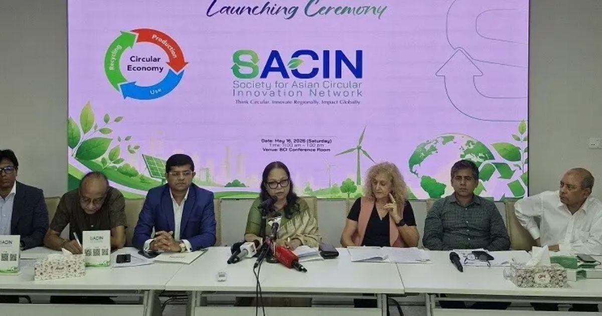 এশিয়াজুড়ে বৃত্তাকার অর্থনীতি এগিয়ে নিতে যাত্রা শুরু করলো সাচিন