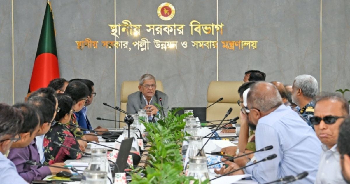 জলাবদ্ধতা সমস্যার স্থায়ী সমাধানে কার্যকর পদক্ষেপের নির্দেশনা মির্জা ফখরুলের