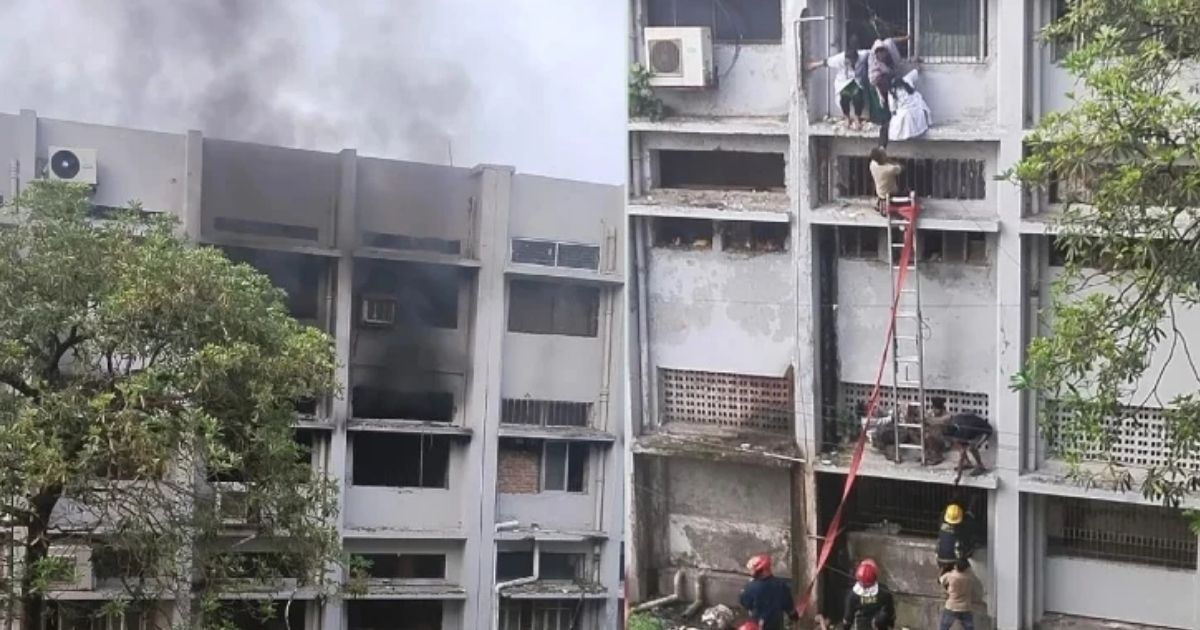 খুমেক হাসপাতালে আগুন, আহত ৫ 
