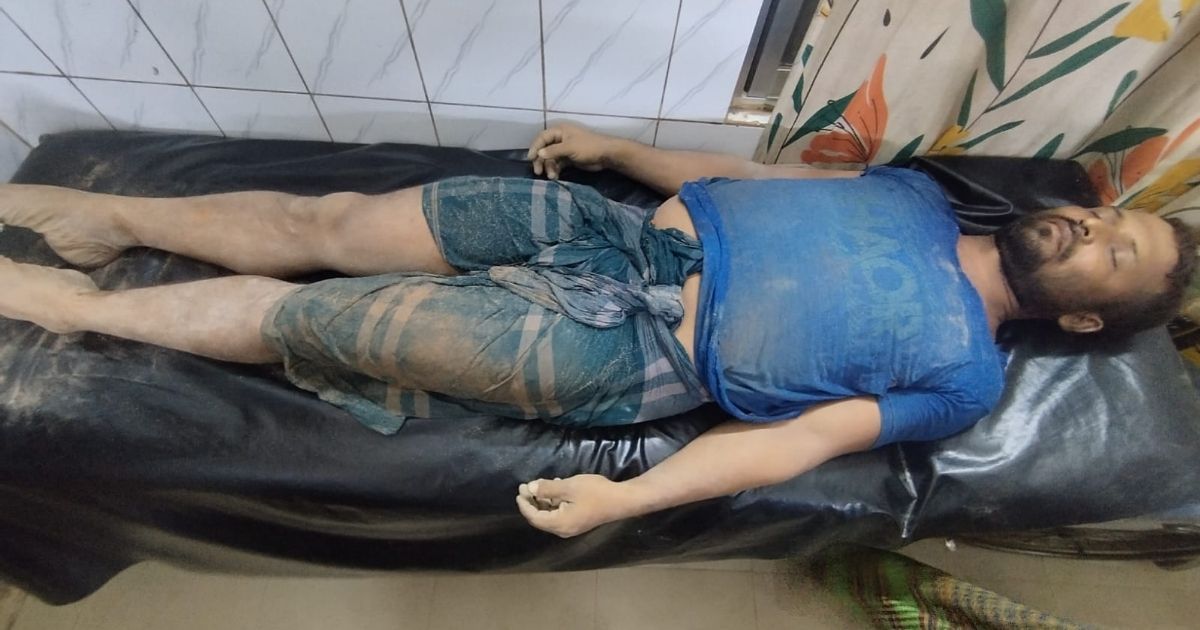 ছাদ ঢালাইয়ের কাজ করতে গিয়ে বিদ্যুৎস্পৃষ্ট হয়ে প্রাণ গেল শ্রমিকের
