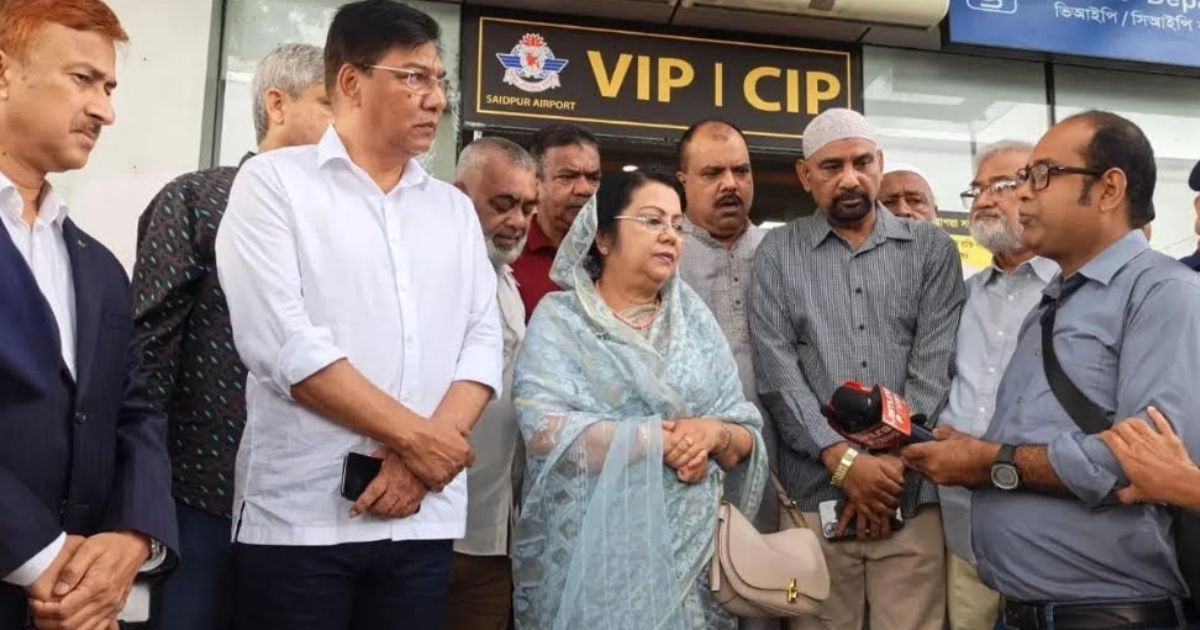 সৈয়দপুর বিমানবন্দরকে আন্তর্জাতিক করার সিদ্ধান্ত বিবেচনায় রয়েছে
