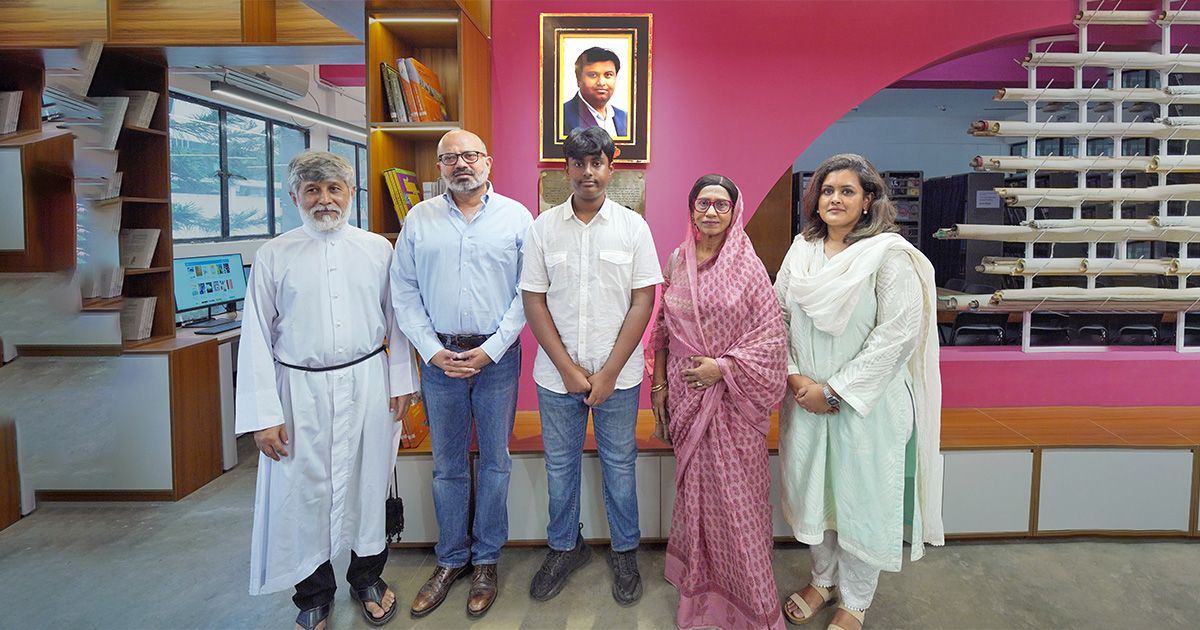 বিকাশ-এর উদ্যোগে আধুনিকায়ন করা হলো সেন্ট যোসেফ স্কুলের লাইব্রেরি
